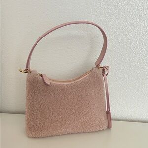 Mark cross shearling shoulder bag